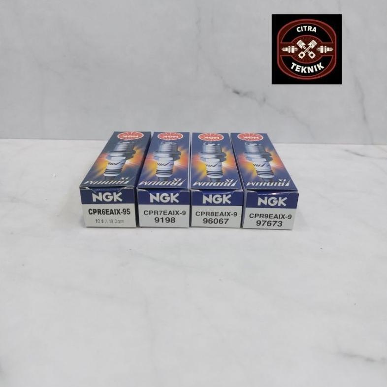Busi Motor CPR6EAIX-9, CPR7EAIX-9, CPR8EAIX-9, CPR9EAIX-9 NGK Iridium Japan Asli