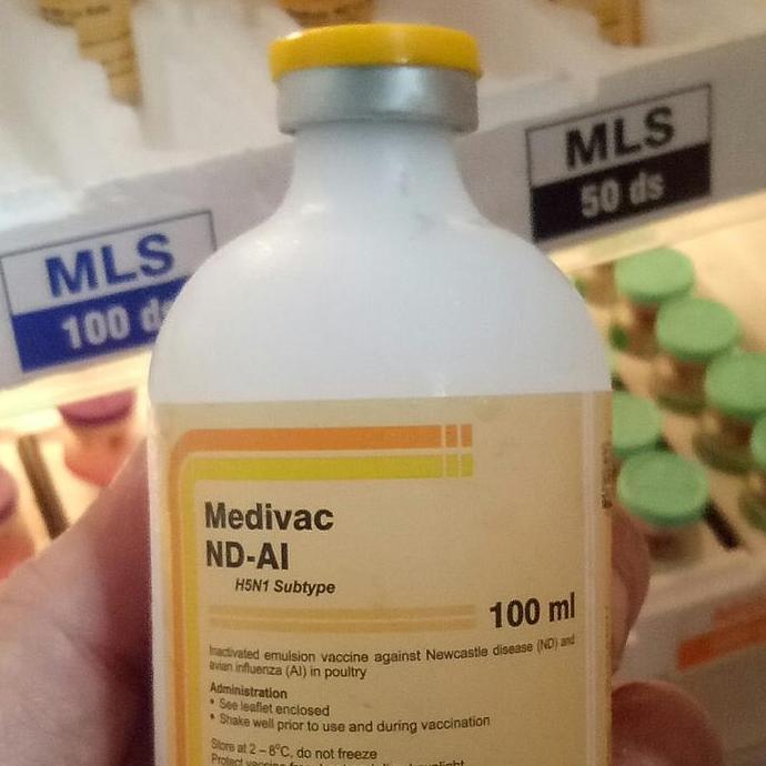 vaksin inaktif medivac ND AI 100 ml