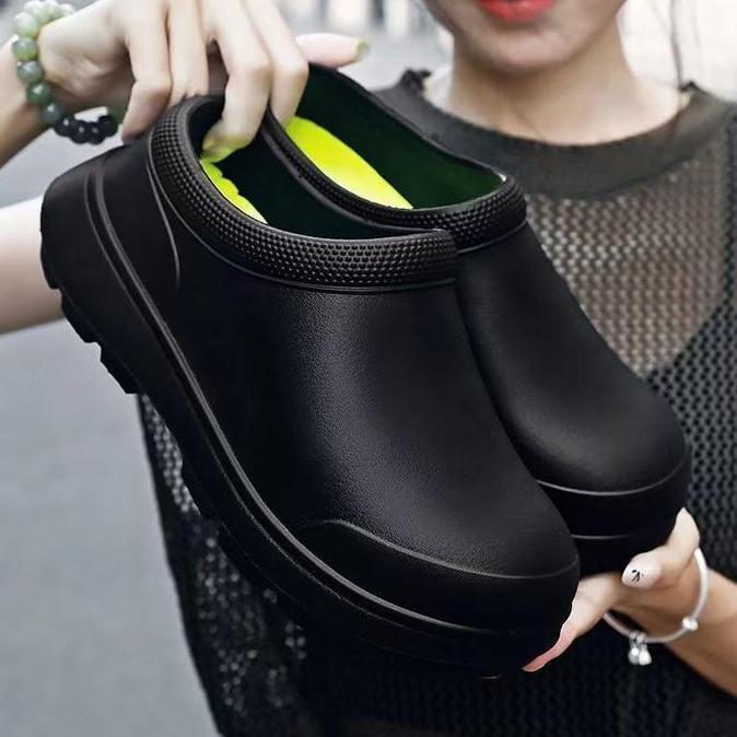 Sepatu Kerja Koki Pria dan Wanita/Sepatu Kerja Dapur/Sepatu Tahan Minyak/Sepatu koki kitchen chef Sh