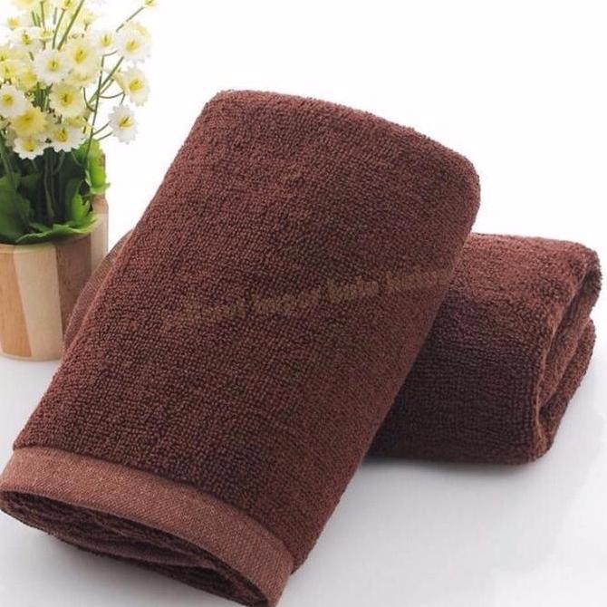 Handuk Mandi Dewasa Handuk Polos Dewasa Ukuran 70x140 cotton 100%