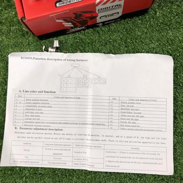 Speedometer Digital Spido Digital Ktm Gen 2 Full Digital Ride It Original Dan Terpercaya