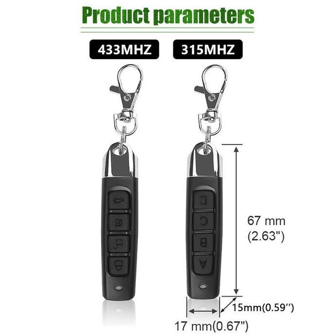 Sks- Remote Duplikat Remot Control Adapter Motor Listrik Mobil Gerbang Garasi Rolling Gate Pengganti