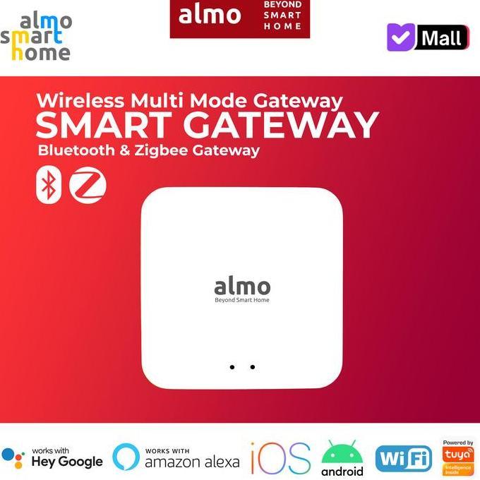 Scrt- Almo Tuya Multi Mode Wireless Zigbee & Bluetooth Gateway Hub Tuya Smart