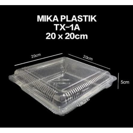 Mika TX-1A Gajah(50pcs) - Mika Box TX 1A  - Mika Bolu - Mika Kue