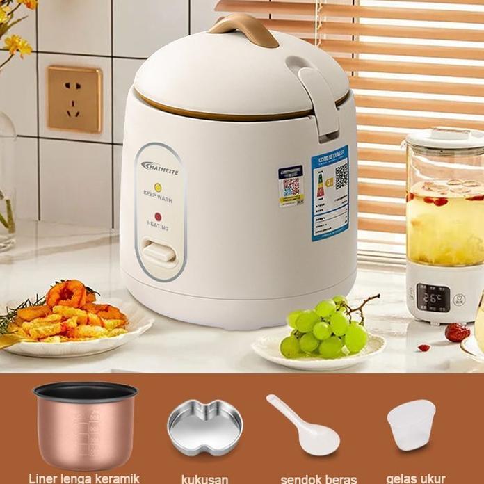 cuci gudang maimeite magic com 1.2 liter penanak nasi kecil dan portabel low watt rice cooker