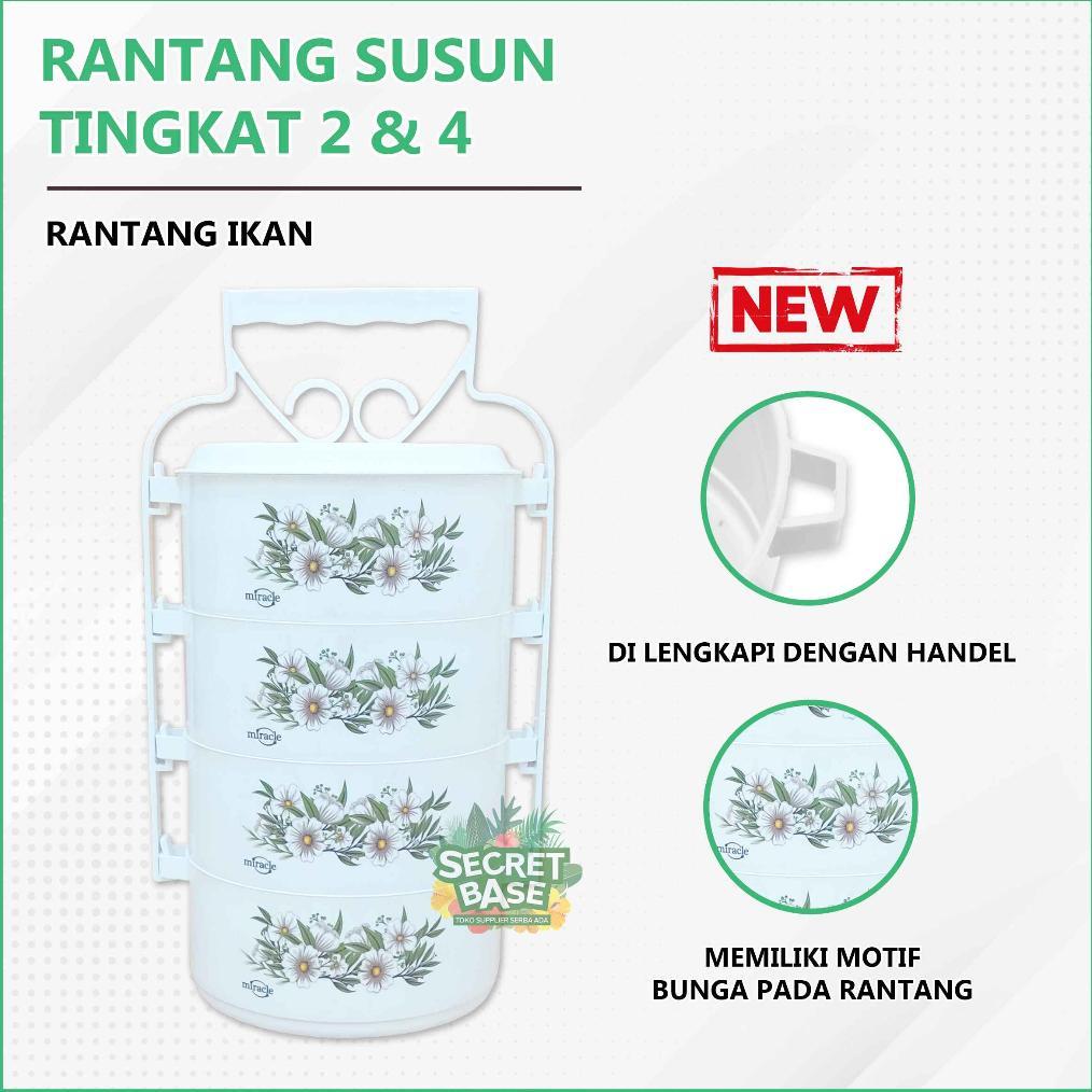 TERMURAH RANTANG SUSUN - Tempat Bekal Makan / Rantang Susun Plastik Murah