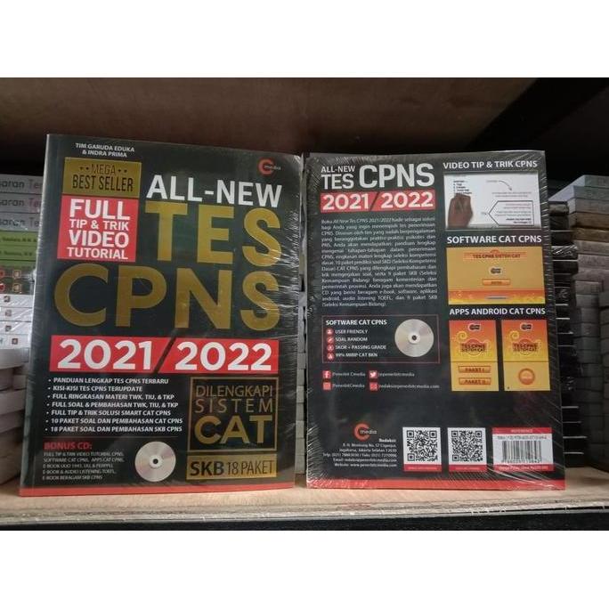 Origianal - Buku All New Tes Cat Cpns 2021/2022 Oleh Tim Garuda Eduka