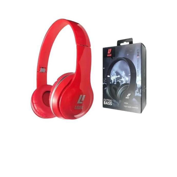 headset bando L616 kabel audio jack super bass original Handsfree Earphones Headphones Earphone Head