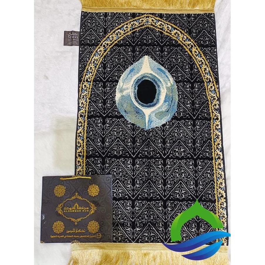 Sajadah Kiswah Motif Hajar Aswad - New