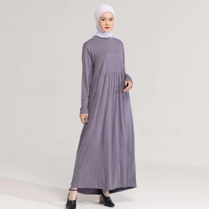 Inner Dress Laudya Dauky Gamis Bahan Kaos
