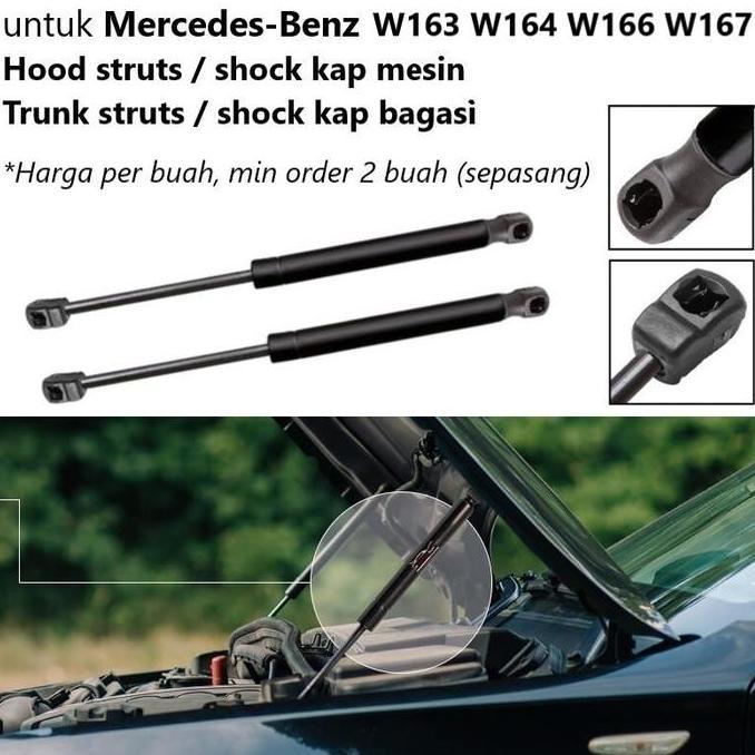 Mercedes W163 W164 W166 W167 Mercy M Gle Strut Shock Per Mesin Bagasi Termurah