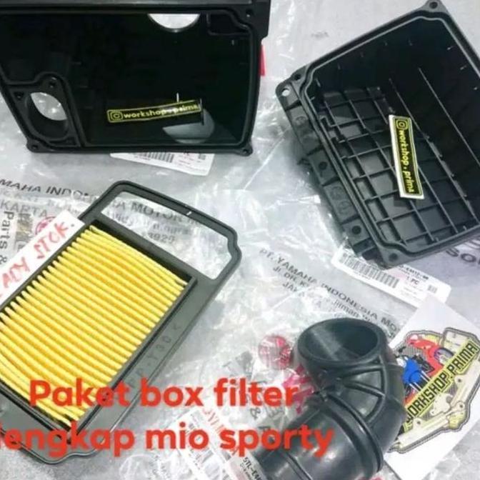 PAKET KOMPLIT BOX FILTER - SARINGAN- RUMAH FILTER- UDARA MIO SPORTY - HARGA KHUSUS
