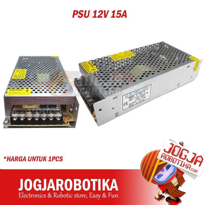 Power Supply 12V 15A Psu Jaring 12V 15A Switching Smps Original Dan Terpercaya