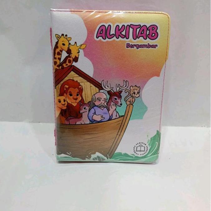 Alkitab kristen  anak bersampul sedang bergambar TB2 044 TI