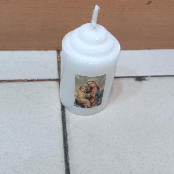 lilin tabung lilin doa katolik