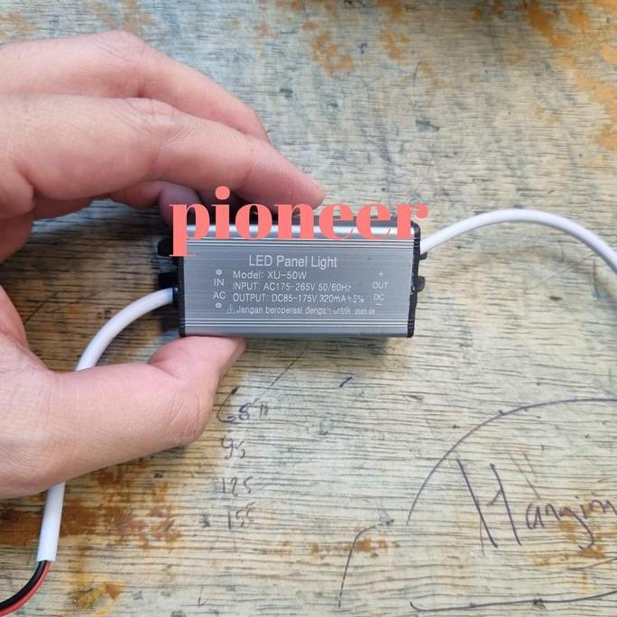 balast lampu panel 50watt 50w. adaptor lampu 50watt. powersupply lampu