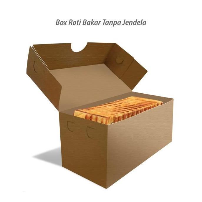 Bestone- Box Roti Bakar - Dus Roti Bakar Bandung - KRAFT COKLAT