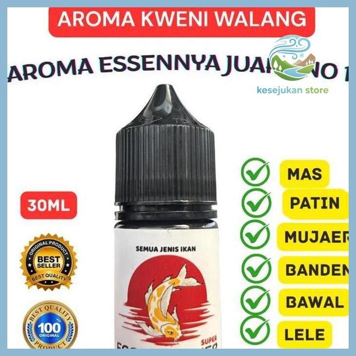(PANCING) ESSEN POWER KWENI WALANG 30ML ESEN MANCING SEMUA JENIS IKAN MAS LELE NILA PATIN GABUS BAWA