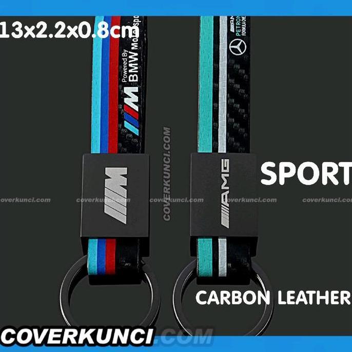 * KEYRING GANTUNGAN KUNCI BMW MERCEDES MSPORT MOTORSPORT F1 AMG STRAP MOBIL MOTOR TAS KEYSTRAP PREMI