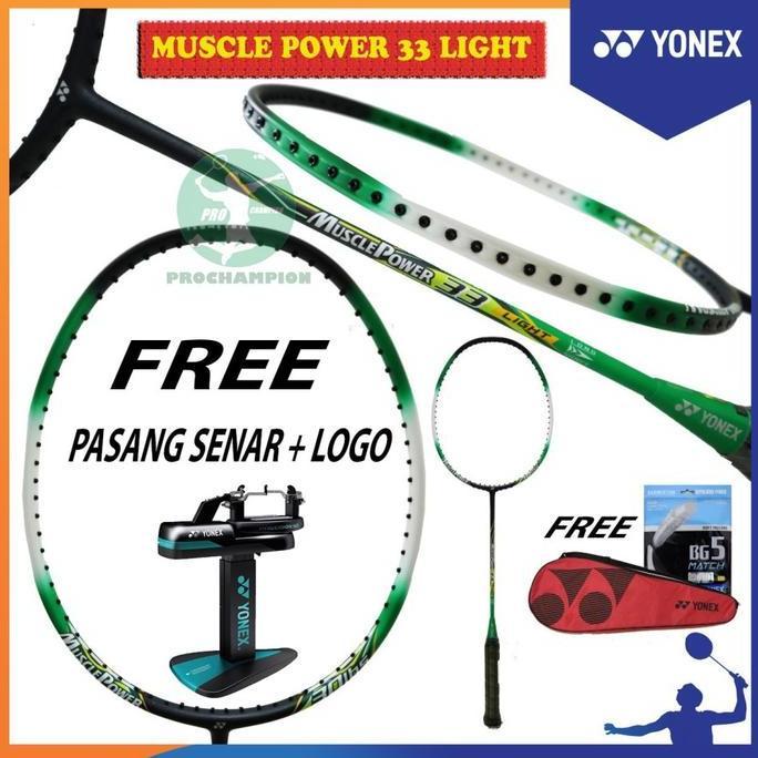 YONEX MUSCLE POWER 33 LIGHT RAKET BADMINTON ORIGINAL
