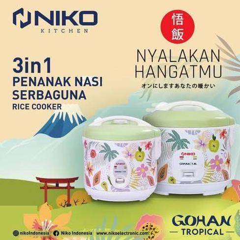 RICE COOKER NIKO 1,2LITER GOHAN