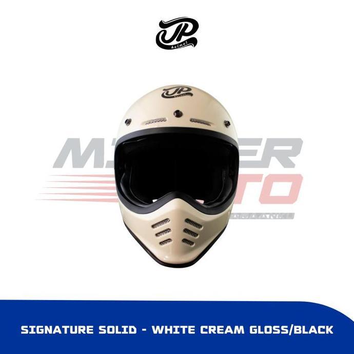 Helm Retro Full Face JP Signature Solid