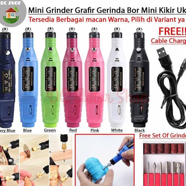Mesin Mini Grinder Grafir Bor Gerinda Kikir Ukir Gerinda Mini Portable