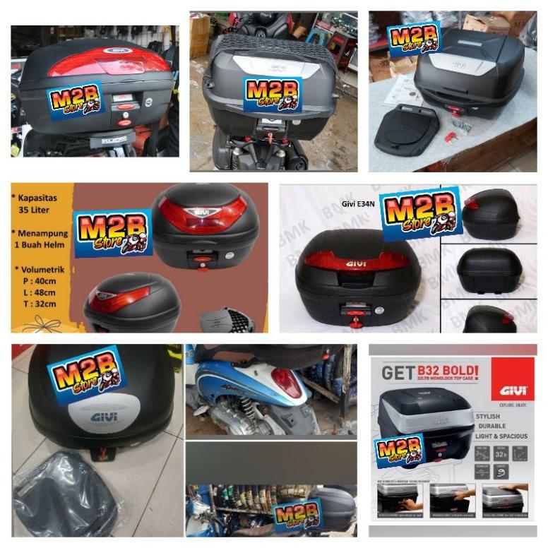 Box motor GIVI B32 Bold E33 E34 E35 E43 NTL ADV E45 Original