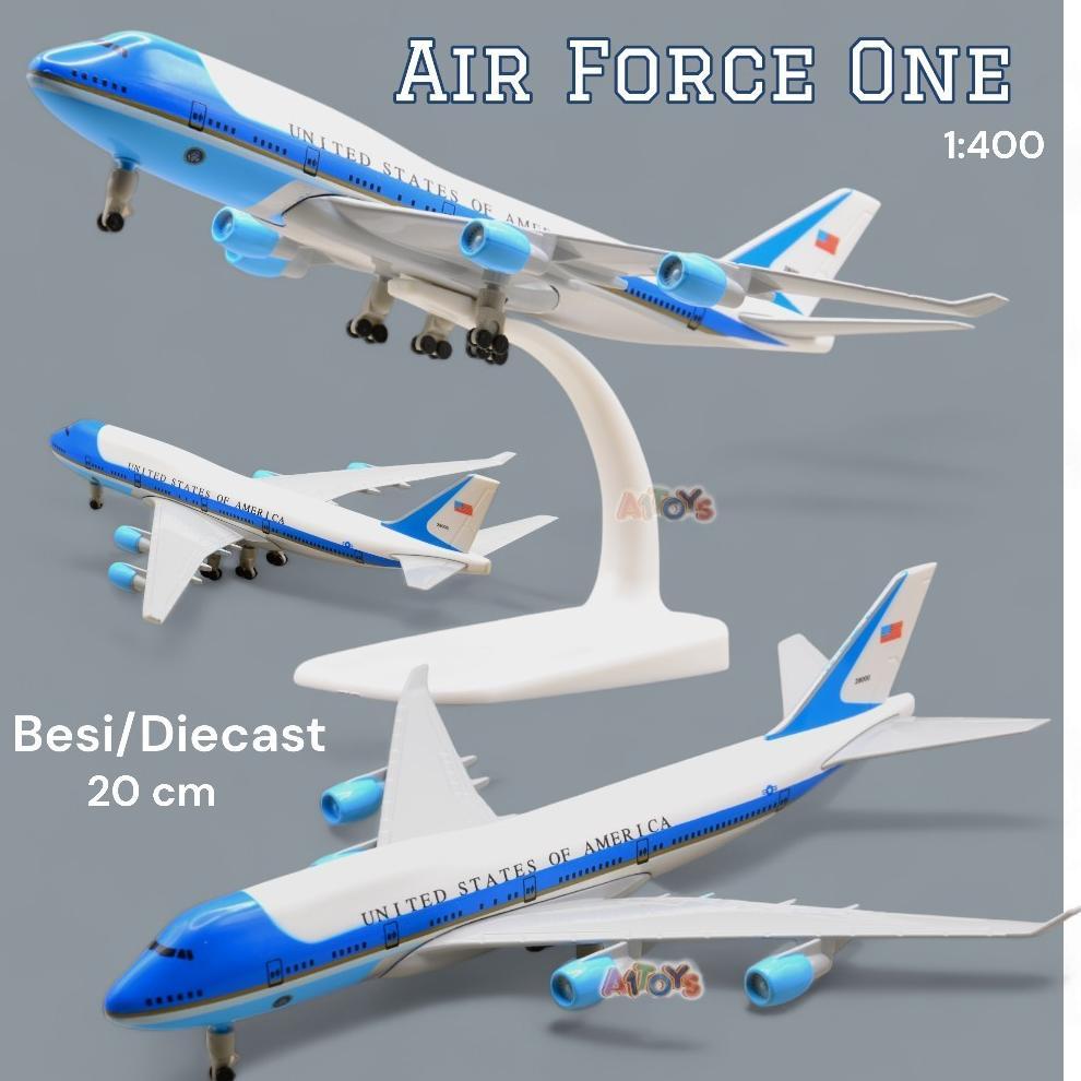 Diecast pesawat Air Force One Diecast pesawat Antonov Diecast pesawat Garuda Diecast pesawat skala 1