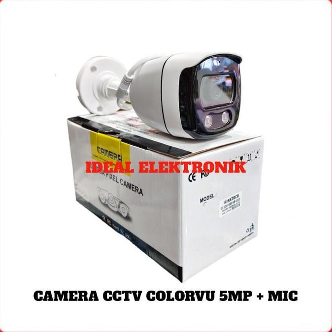 Camera Cctv 5mp ColorVu Audio Kamera Outdoor 5 MP Built-in Mic Outdor