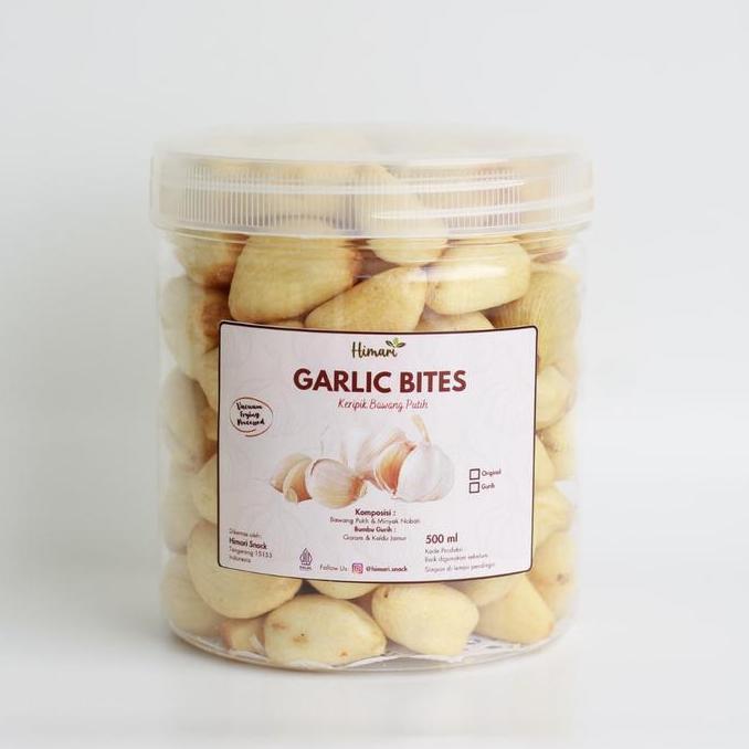 OBRAL Garlic Bites keripik bawang putih produk lokal by Himari Snack