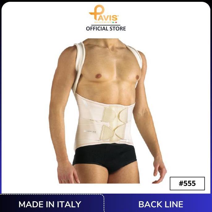 DISKON Pavis #555 Dorsal-Lumbar-Sacral Corset With Shoulder Strap READY STOCK