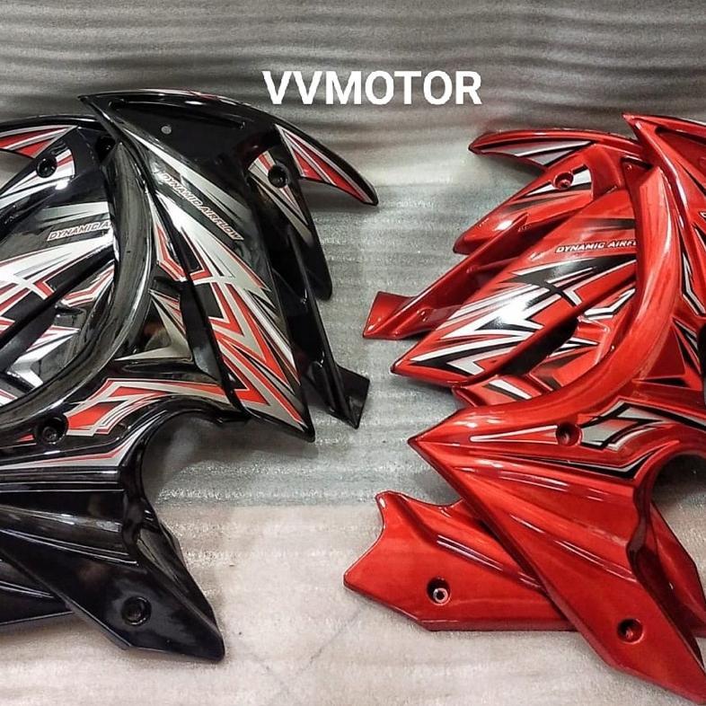 Sayap honda Verza 150 half fairing/sayap samping verza 1set kanan kiri sudah berikut sen yg LED