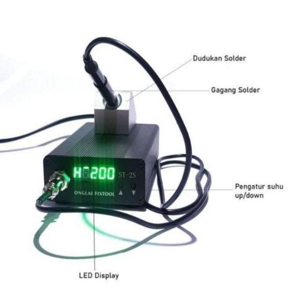 SOLDER STATION ONGLAI FIXTOOL ST-2S C210 ORIGINAL