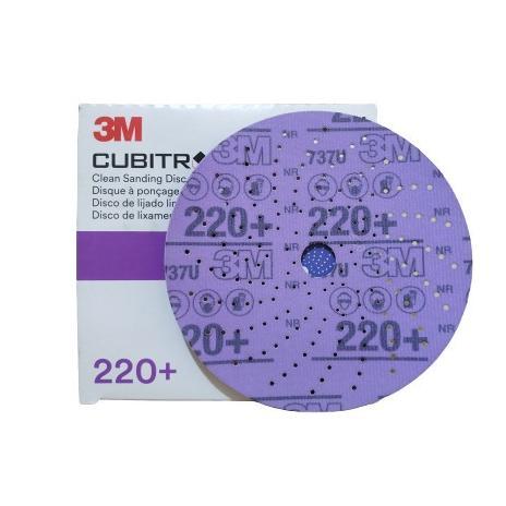 Amplas Bulat 3M Hookit Purple Clean Sanding Disc PCSD CUBITRON Untuk Mesin Dry Sanding 6 Inch