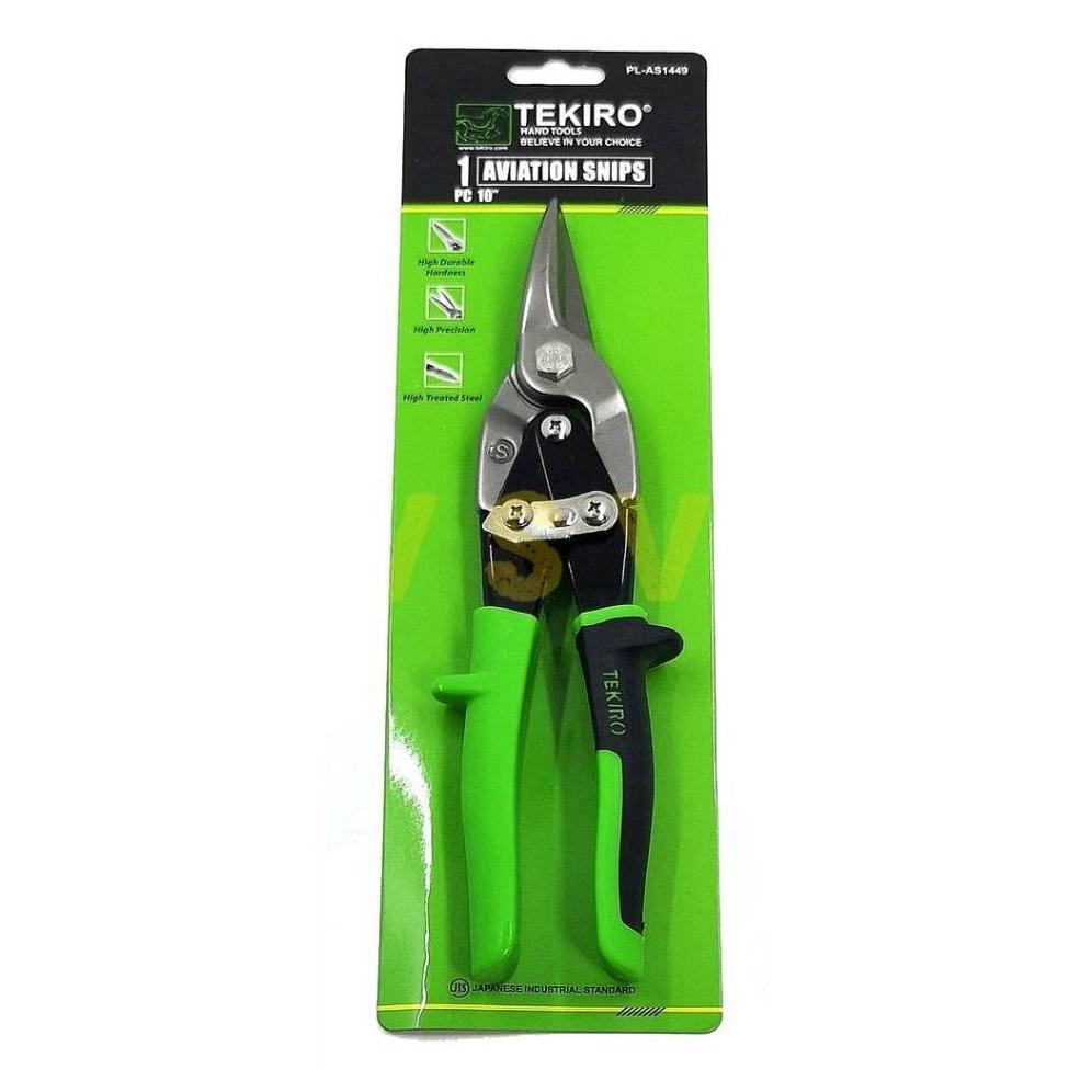 TEKIRO GUNTING SENG AVIATION SNIPS 10 INCH Gunting baja ringan/gunting plat GUNTING SENG TEKIRO 10"