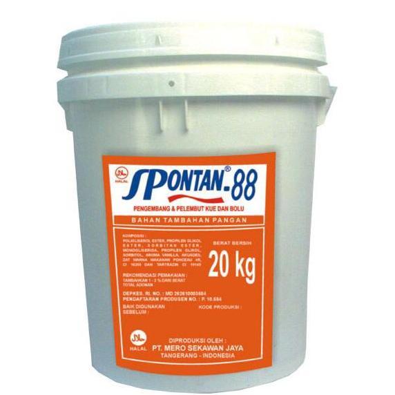 sp merk spontan 88 repack 250gr cake emulsifier pelembut emulsi spontan88 kode 203