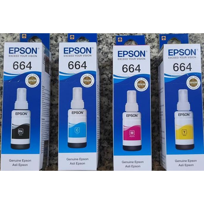 HARGA DISC - Tinta Epson 664 Original Tinta Printer Epson L100 L200 L310 L360 L120