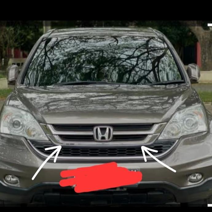 Siap Kirim List Chrome Grill Crv Gen3 Gen 3 2010-2012
