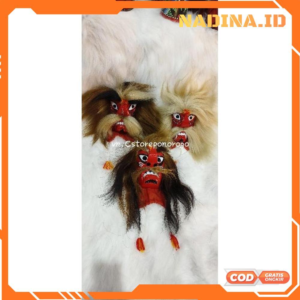 Ganongan / topeng bujang ganong / pecut / pecut bopo / pecut murah / celeng / reog / barongan / baro