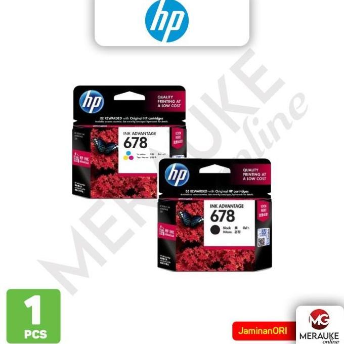TERMURAH - Cartridge HP 678 / Kartrid Tinta Printer