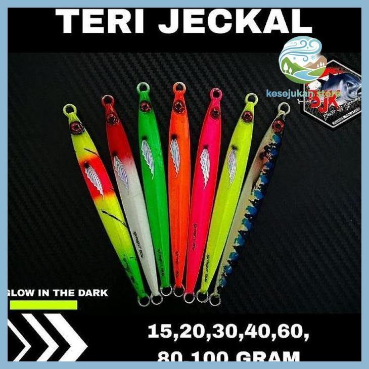 (PANCING) METAL JIG TERI JACKALL 15G S/D 100G UMPAN PANCING BJK PACKING AMAN