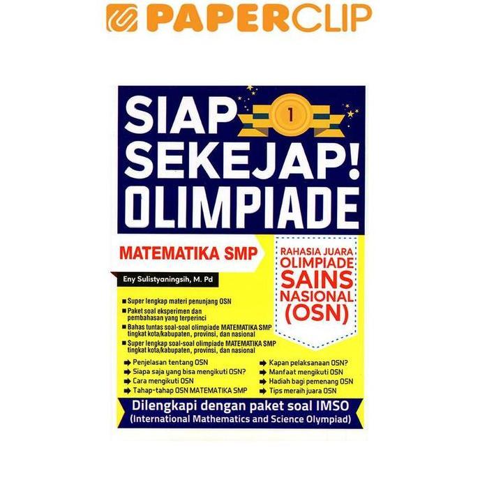 SIAP SEKEJAP OLIMPIADE MATEMATIKA SMP