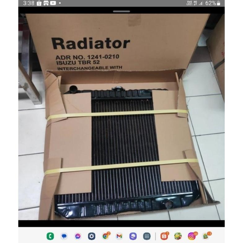 radiator adr panther 2.3 ,2.5 bahan tembaga kuningan 2ply original asli 100%