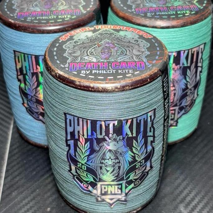 GELASAN MATOT DEATH CARD 6000 YARD BAHAN ABU MONSTER