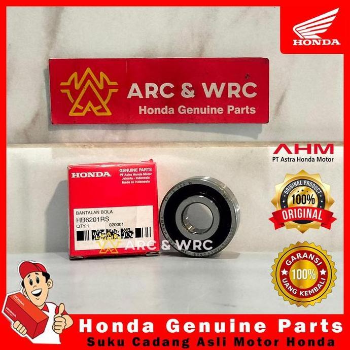 Promo Bearing Laher Klahar Roda Depan 6201 Semua Tipe Motor Honda/ Supra X 125/ Revo 110/ Tiger Revo
