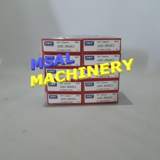 Promo BEARING 6202 2RS / 62022RS / 6202 RS SKF C3 Diskon