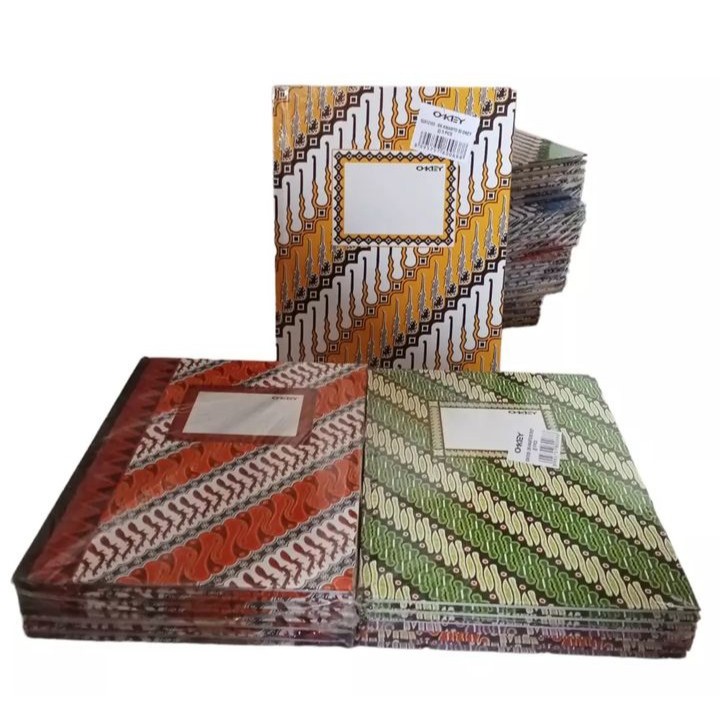 Buku Hard Cover Kwarto 50 Lembar Buku HC Qwarto Okey