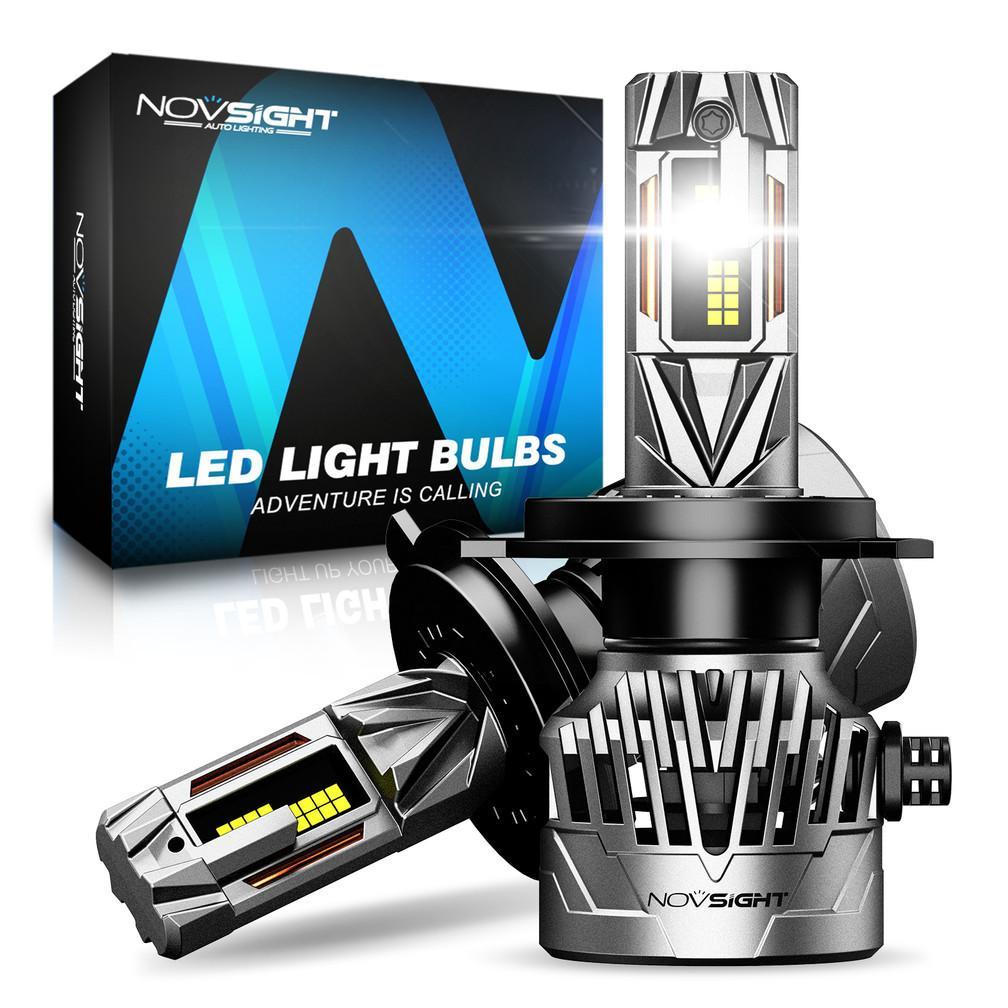Novsight LAMPU LED MOBIL N95 SUPER TERANG H4 H11 H16 H1 H7 H8 H9 130 WATT / pasangan 30000LM