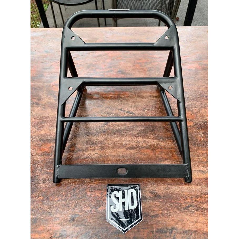 Rack Belakang Back Rack Hitam Portador Halcyon Vespa Px Dan Excel